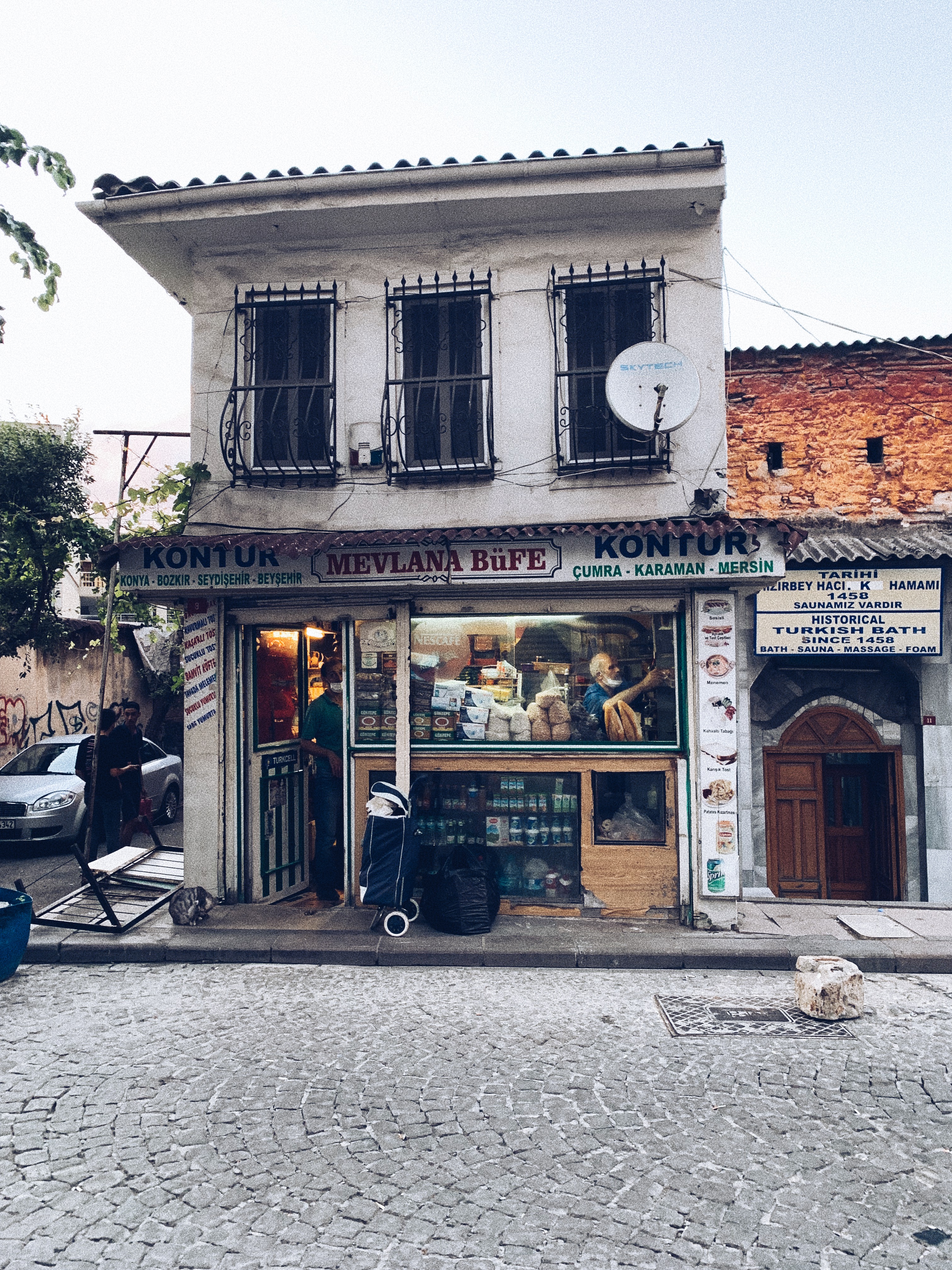 A store front in Istanbul, Turkey