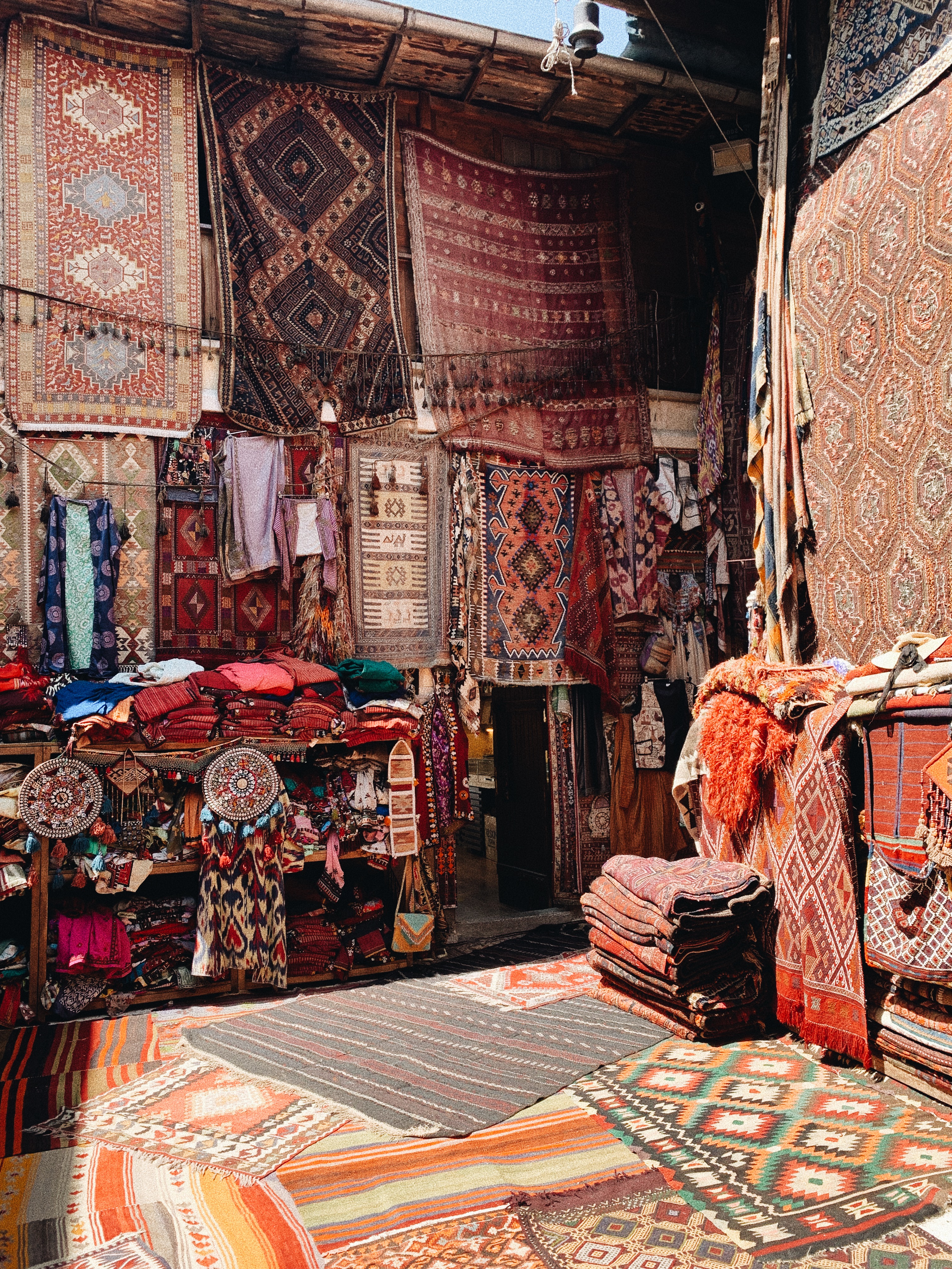 A carpet store in Göreme, Turkey